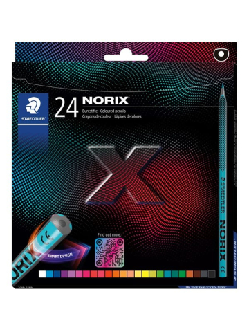 Staedtler Col. pencil NORIX 24pc 100% PEFC