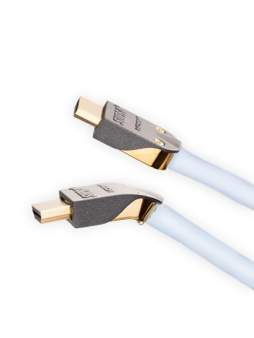 Supra HDMI 2.1 - 2m - Blau - 8K - Kabel mit abnehmbarem Steckergehäuse