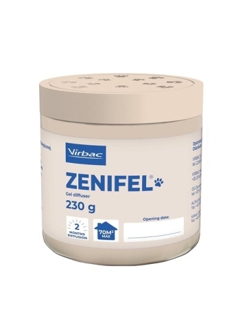 VIRBAC Zenifel - Gel-Diffusor mit beruhigenden Katzenpheromonen - 230 g