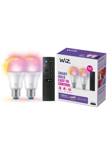 WiZ Standard E27 Dimmerset - 2er-Set mit mote