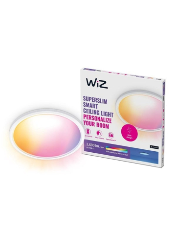 WiZ Super Slim Deckenlampe - 22 W - RGB - weiß