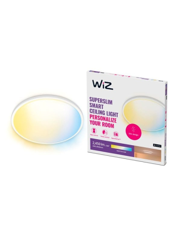 WiZ Super Slim Deckenlampe - 22 W - weiß