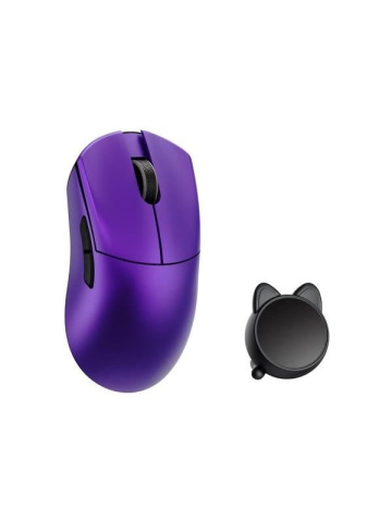 WLMouse HUAN Stainless Magnesium Alloy / Wireless 8K - Gaming Maus (Lila)
