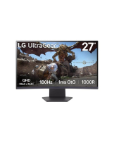 27 LG UltraGear 27GS60QC-B - 2560x1440 QHD - 180Hz - VA