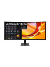 34 LG UltraWide 34U601B-B - LED monitor - Curved - HDR