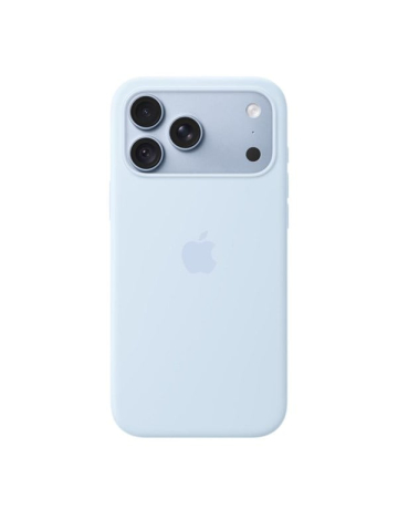 Apple iPhone 18 Pro Max Silicone Case with MagSafe - Crisp Blue