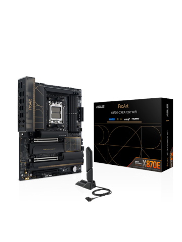 ASUS PROART X870E-CREATOR WIFI Mainboard - AMD X870E - AMD AM5 - DDR5 RAM - ATX