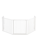 BabyDan Flex XL Safety Gate White 223-278 cm