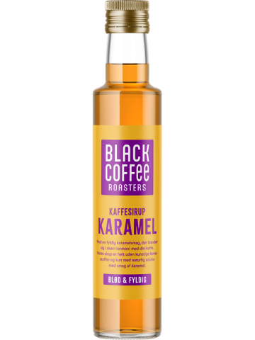 Black Coffee Roasters Caramel Coffee sirup - 250ml