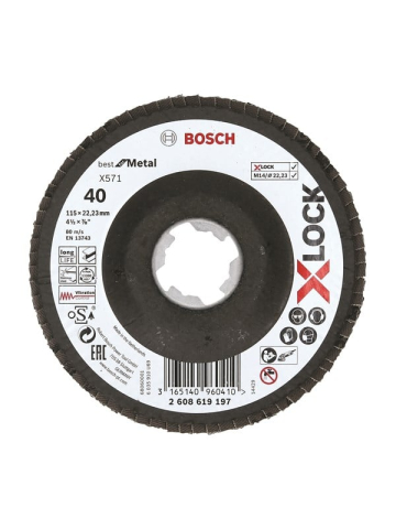 Bosch LAMELSLIBESKIVE XL SKR BFM 115MM K40