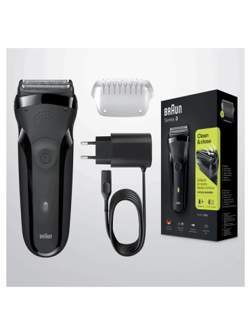 Braun Rasierapparate Series 3 300s Black