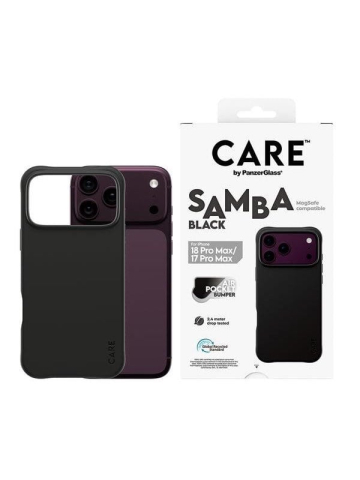 CARE by PanzerGlass Samba Case Black w MagSafe Apple iPhone 18 Pro Max 17 Pro Max