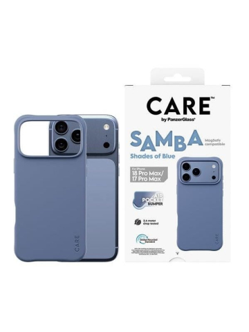 CARE by PanzerGlass Samba Case Shades of Blue w MagSafe Apple iPhone 18 Pro Max 17 Pro Max