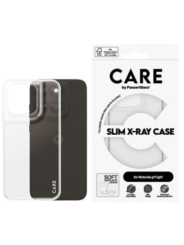 CARE by PanzerGlass TPU Case Transparent Motorola moto g77g67