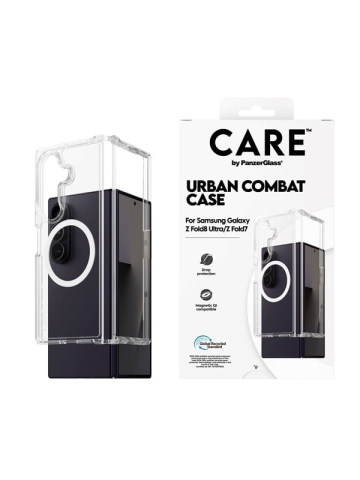 CARE by PanzerGlass Urban Combat Case Transparent Samsung Galaxy Z Fold8 Ultra  Fold7