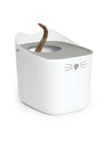 Catit PIXI JUMP-inn Katzentoilette, Weiß