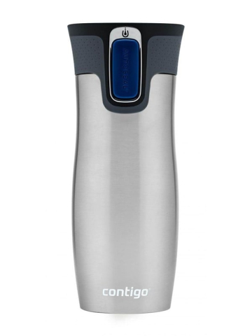 Contigo West Loop Travel Mug 470ml - Stainless Steel