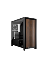 Corsair FRAME 4000D Wood RS Black  Walnut - Gehuse - Miditower - Schwarz