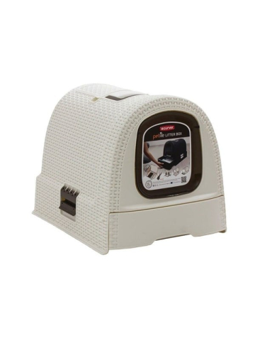 Curver Cat litter box - creambrown
