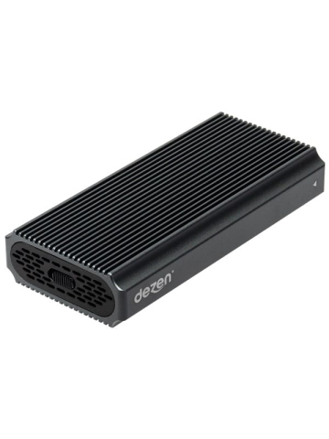 dezen M2 Premium NVMe Enclosure USB4 - Schwarz