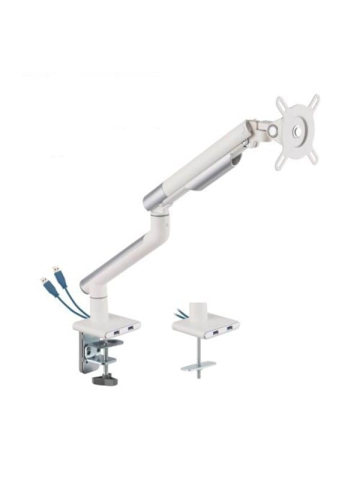 DUTZO Monitorarm fr 1 Monitor 17-32 - Slim USB Version Wei
