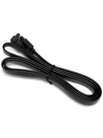 DUTZO SATA-kabel - Schwarz - 1 m - Gerade 90 Verbinder