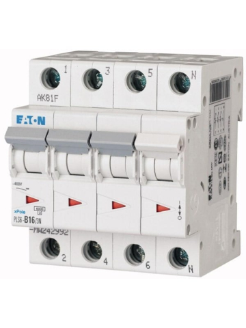 Eaton PLS6-C163N-MW - miniature circuit breaker mcb