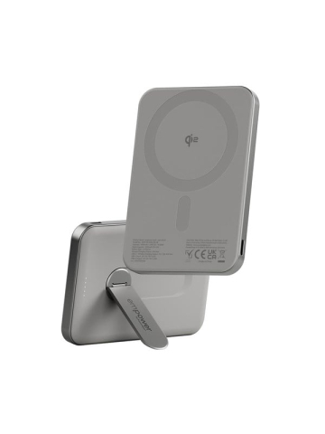 empower by PanzerGlass empower Bank w Spin Stand 5000mAh Titanium - 5000 mAh