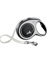 Flexi New Comfort L Tape Leash 8m 50kg Black