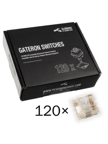 Glorious Gateron Clear Switches 120 pcs - Key Switches