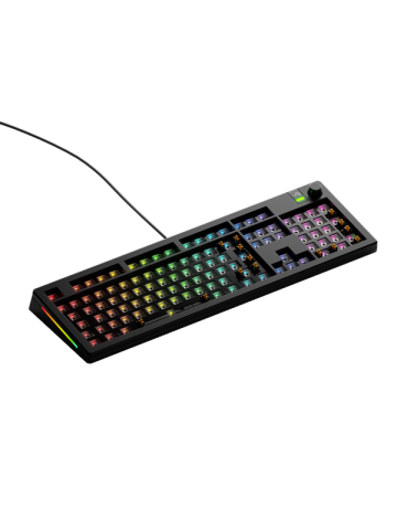 Glorious GMMK 3 100 - Barebone ISO - Gaming Tastatur - Full-Size - Schwarz