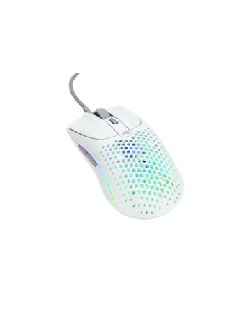 Glorious Model O 2 - Matte White - Gaming Maus Wei mit RGB Licht