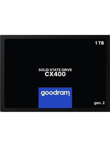 GOODRAM CX400 Gen 2 SSD - 1TB - 25 - SATA-600