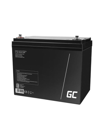 Green Cell AGM25 - 12V 75Ah VRLA Battery AGM Maintenance-Free
