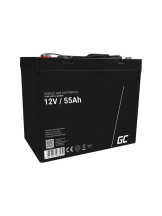 Green Cell AGM49 - 12V 55Ah VRLA Battery  AGM  Maintenance-Free