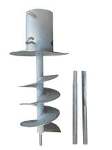 Homeit Ground Spike 95 x 34 x 50 cm Galvanized
