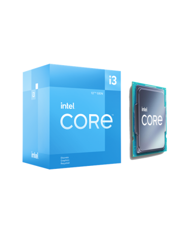 Intel Core i3-12100F Alder Lake CPU - 4 Kerne - 3.3 GHz - Intel LGA1700 - Intel Boxed (mit Kühler)