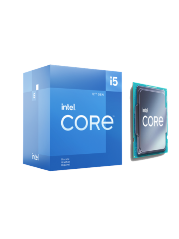 Intel Core i5-12400F Alder Lake CPU - 6 Kerne - 2.5 GHz - Intel LGA1700 - Intel Boxed (mit Kühler)