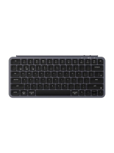 Keychron B1 Pro - keyboard - Ultra-Slim - 75 Input Device - Tastatur - Ohne Ziffernblock - 75 - Englisch US - Grau