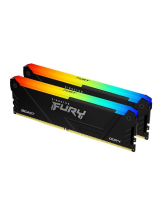 Kingston FURY Beast RGB DDR4-3200 - 32GB - CL16 - Dual Channel 2 pcs - Intel XMP - Schwarz