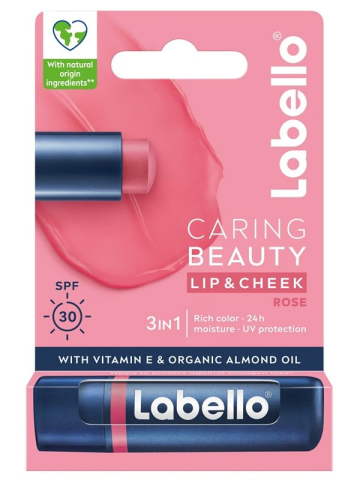 Labello Caring Beauty  Rose Nude 48g