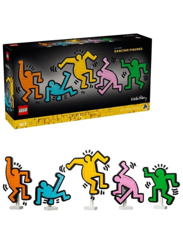 LEGO Art 31216 Keith Haring Tanzende Figuren