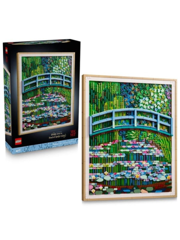 LEGO Art 31220 Claude Monet  Brcke ber einen Seerosenteich
