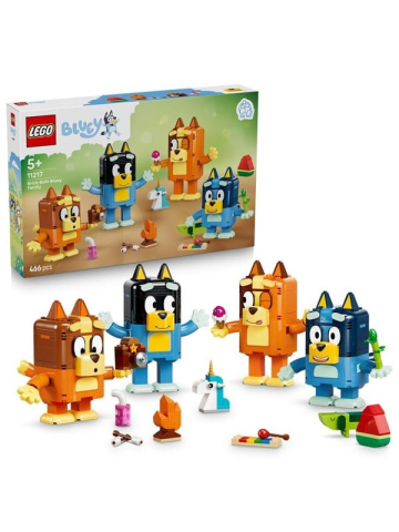 LEGO Bluey 11217 Blueys Familie aus Steinen