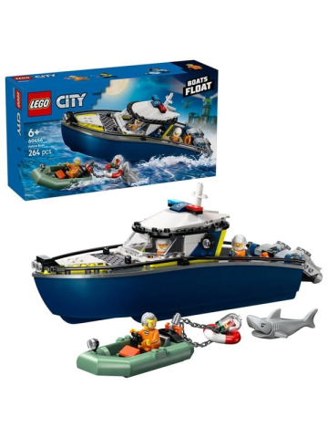 LEGO City 60456 Verfolgungsjagd im Polizeiboot