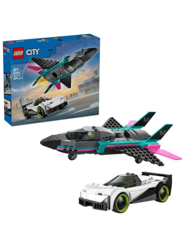 LEGO City 60489 Dsenflieger vs Rennauto