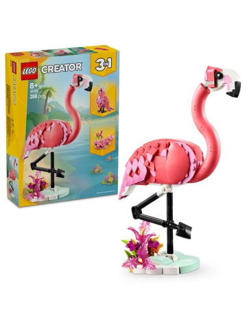LEGO Creator 31170 Wilde Tiere Rosa Flamingo