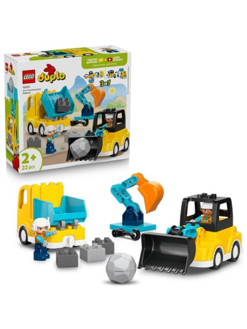 LEGO DUPLO 10475 Baufahrzeuge 3-in-1-Set