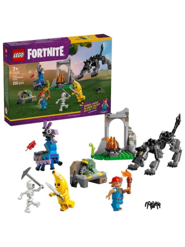 LEGO FORTNITE 77075 Das Lager von Schali und der Zndkerzenknstlerin