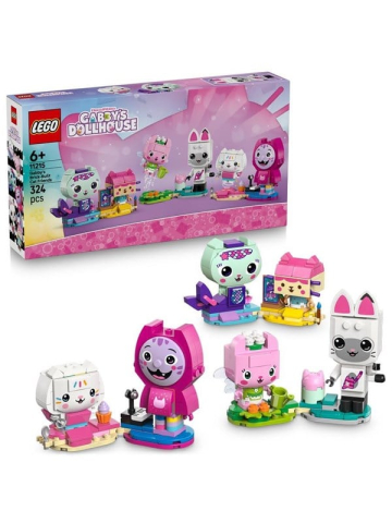LEGO Gabbys Dollhouse 11215 Gabbys Katzenfreunde aus Steinen